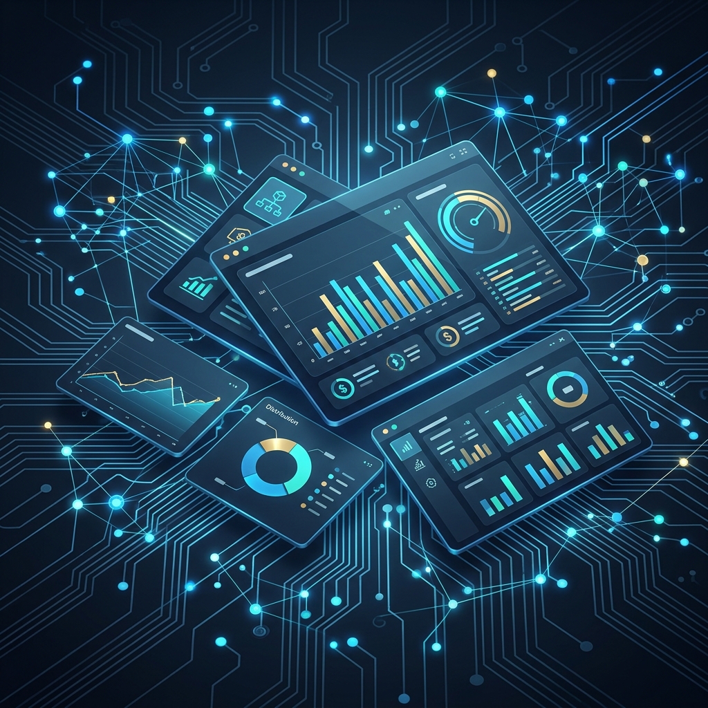 ERP Software Integration Illustration